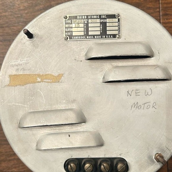 Baird Atomic Inc Spectrochemical Service Boron Scale Model BAS10B Industrial VTG - Picture 6 of 9